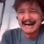 Pedro Pascal crying