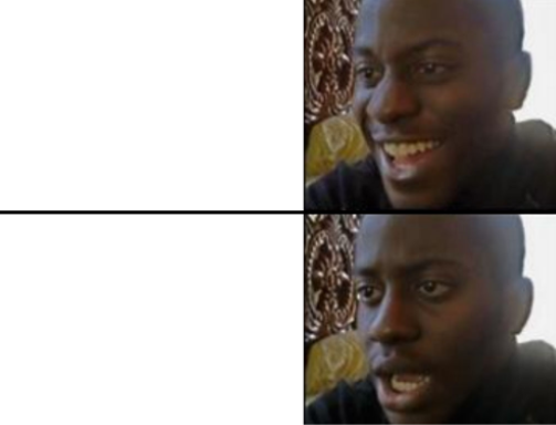 Oh yeah! Oh no...