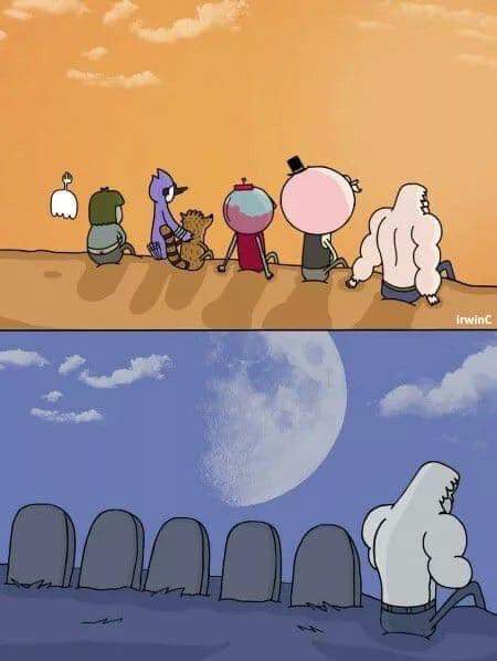 Regular Show Graves