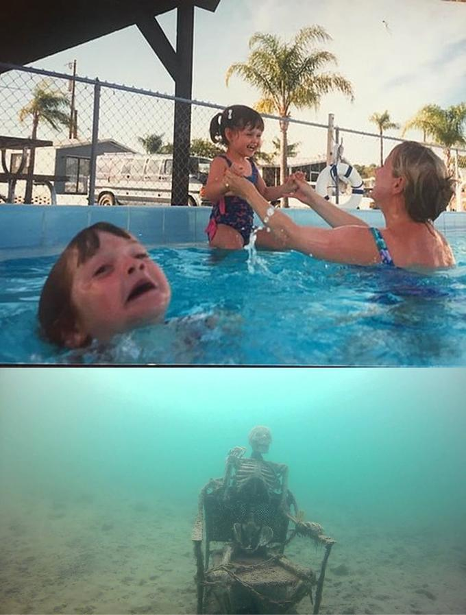 sinking skeleton