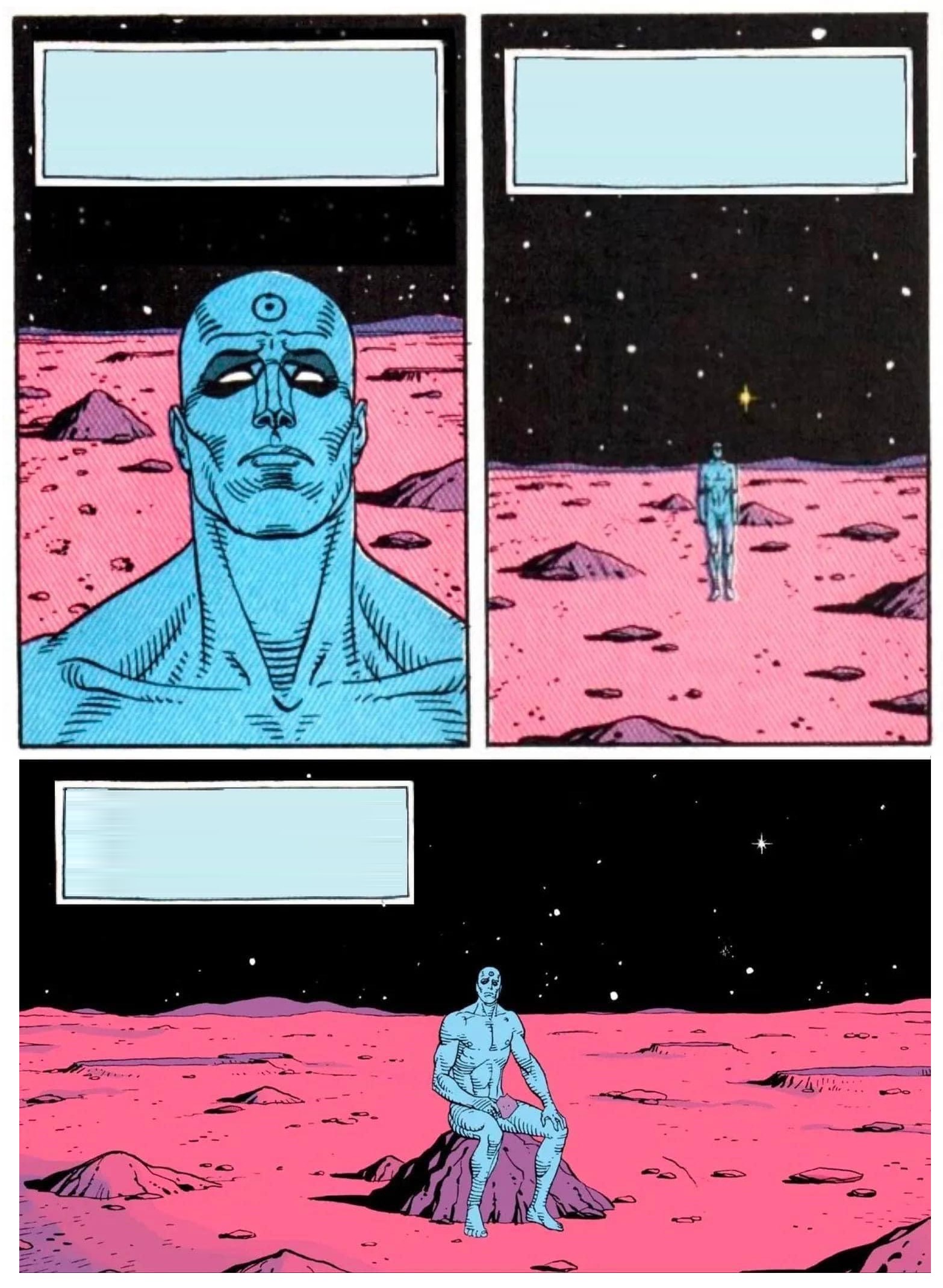 Doctor Manhattan it is 1985