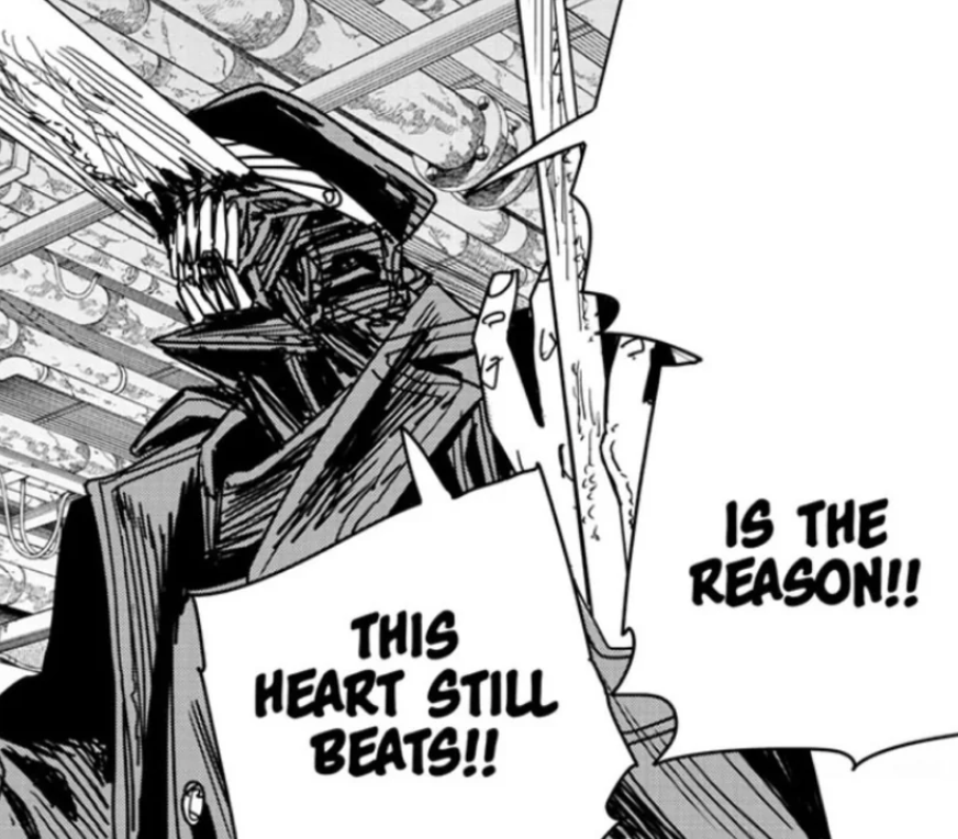 killing chainsaw man is the reason this heart still beats